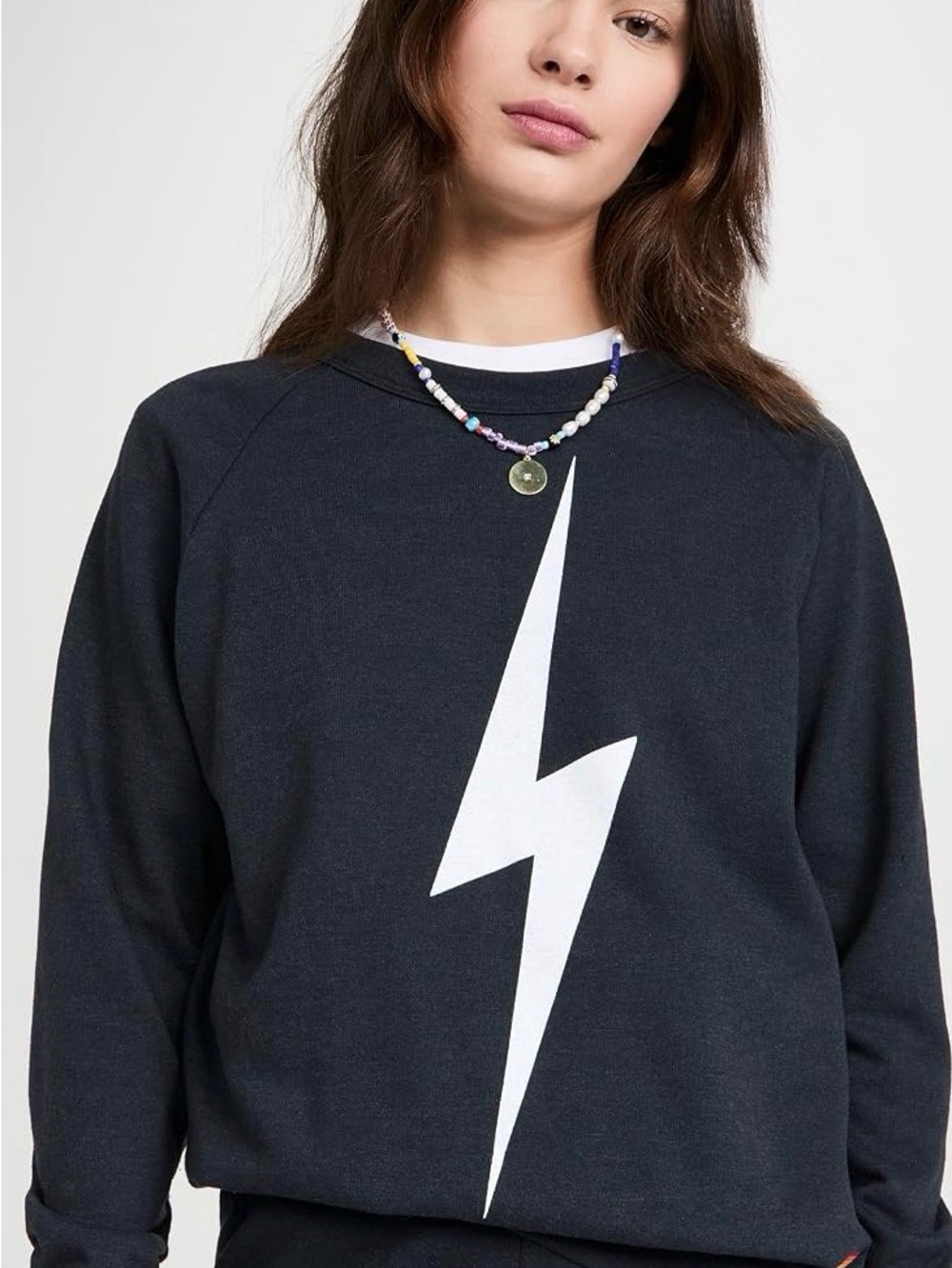 Aviator Nation Bolt Crewneck- Size S